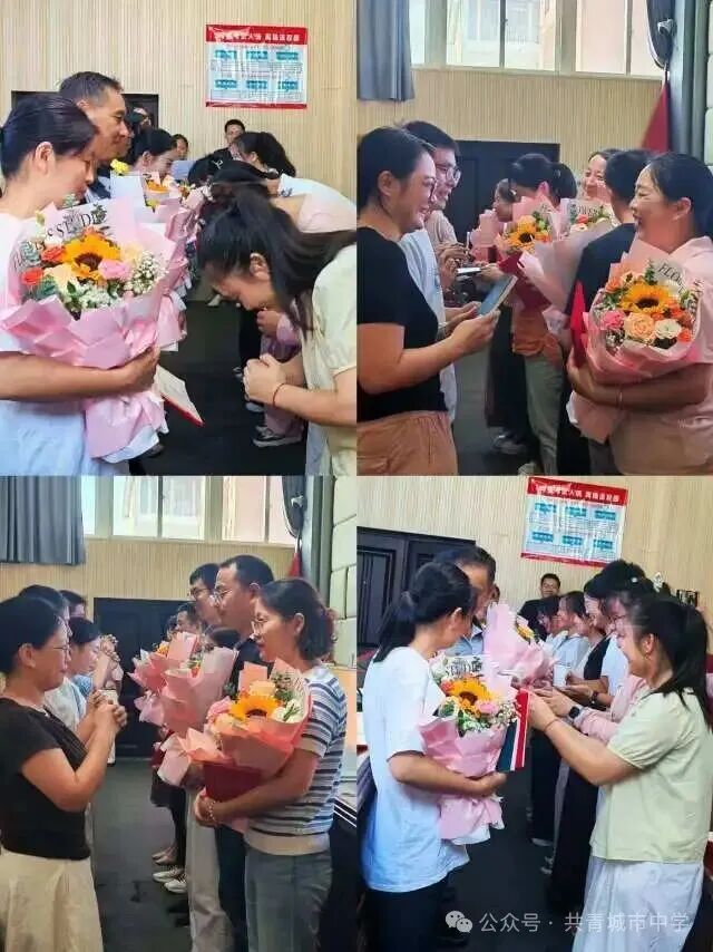 简篇-共青城市中学师徒结对 | 青蓝结对薪火传,互勉并行育芬芳 图片